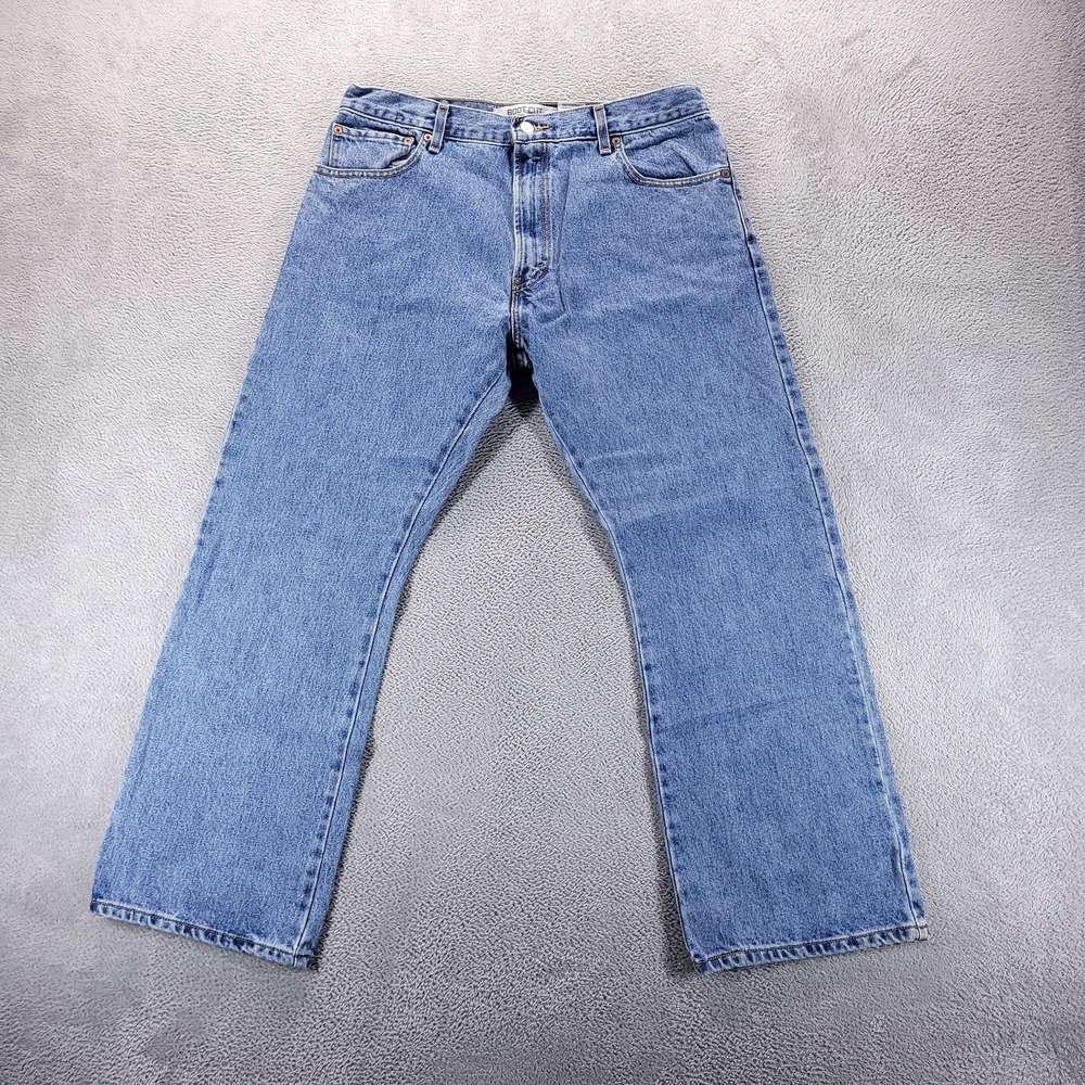 VTG Levis 517 Jeans Mens 36x29 Blue Regular Bootcut Medium Wash Comfort Y2K